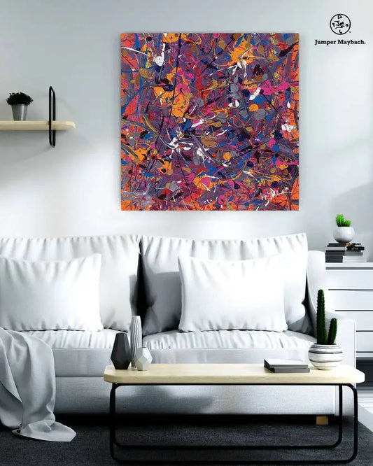 Peace to the World (Print on Canvas) - Jumper Maybach Prints