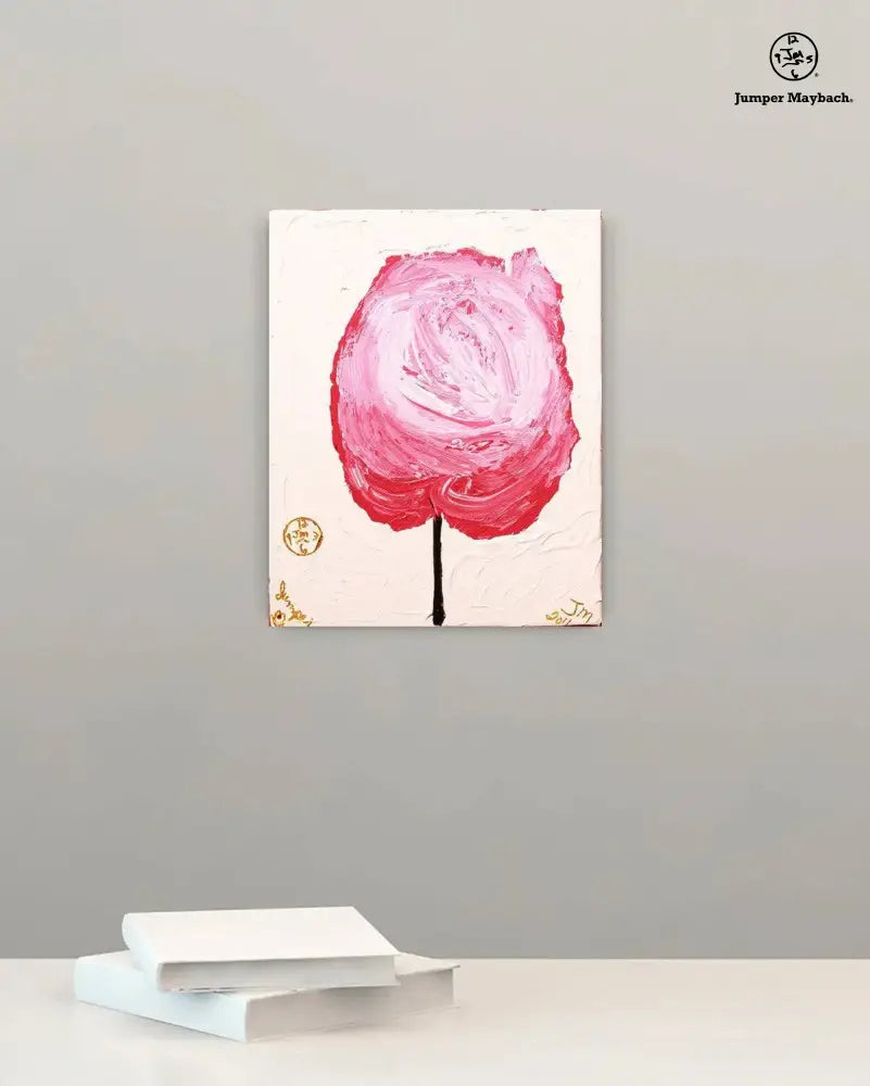 Pink Cotton Candy - Original Painting - Jumper Maybach Artwork