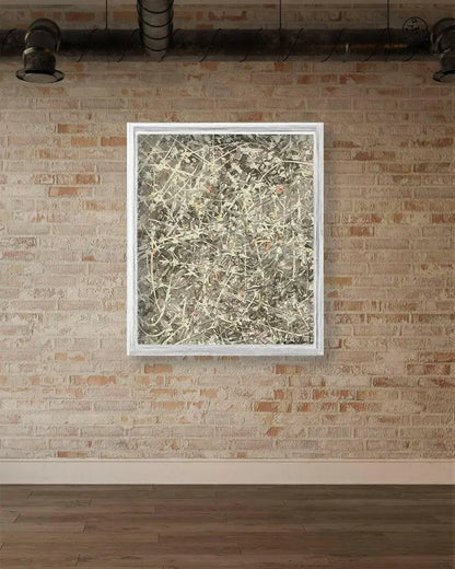 Print of Pluto artwork by Jumper Maybach, printed on paper, showcasing vibrant colors and detailed celestial imagery.