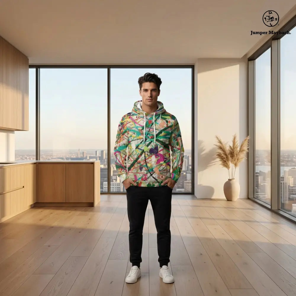 Pop Rock Planet - Unisex Pullover Hoodie by Jumper Maybach® - All Over Prints