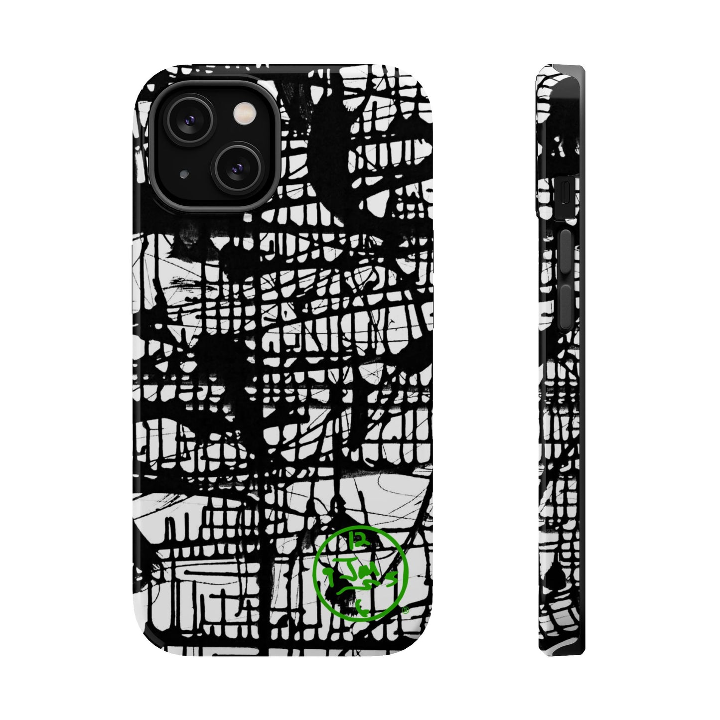 Dark Matrix by Jumper Maybach® MagSafe iPhone Tough Cases - Jumper Maybach