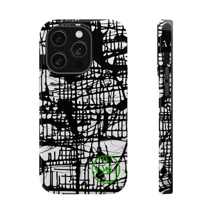 Dark Matrix by Jumper Maybach® MagSafe iPhone Tough Cases - Jumper Maybach