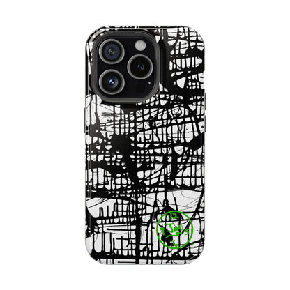 Dark Matrix by Jumper Maybach® MagSafe iPhone Tough Cases - Jumper Maybach