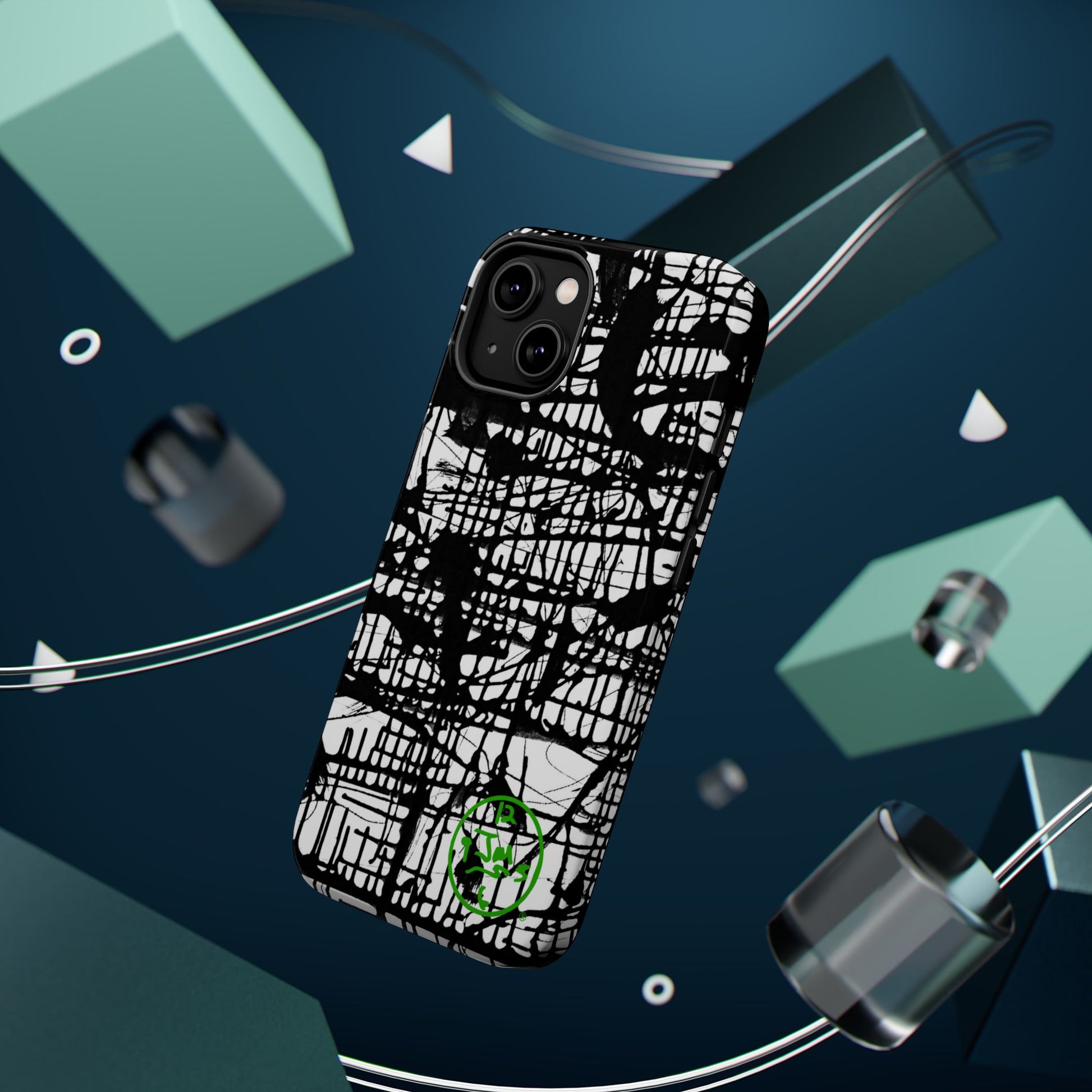 Dark Matrix by Jumper Maybach® MagSafe iPhone Tough Cases - Jumper Maybach