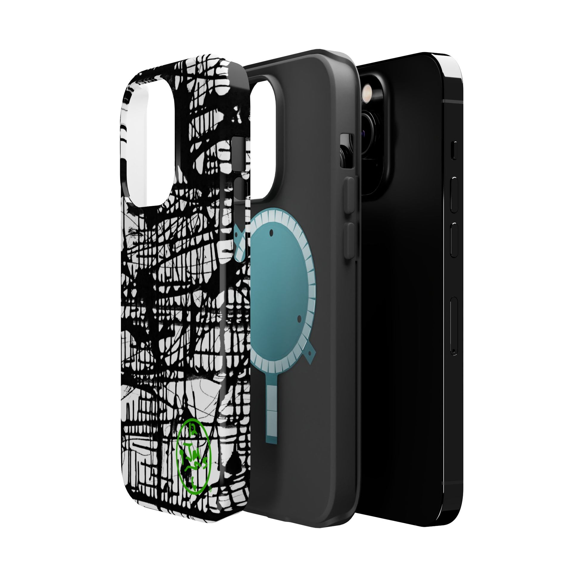 Dark Matrix by Jumper Maybach® MagSafe iPhone Tough Cases - Jumper Maybach