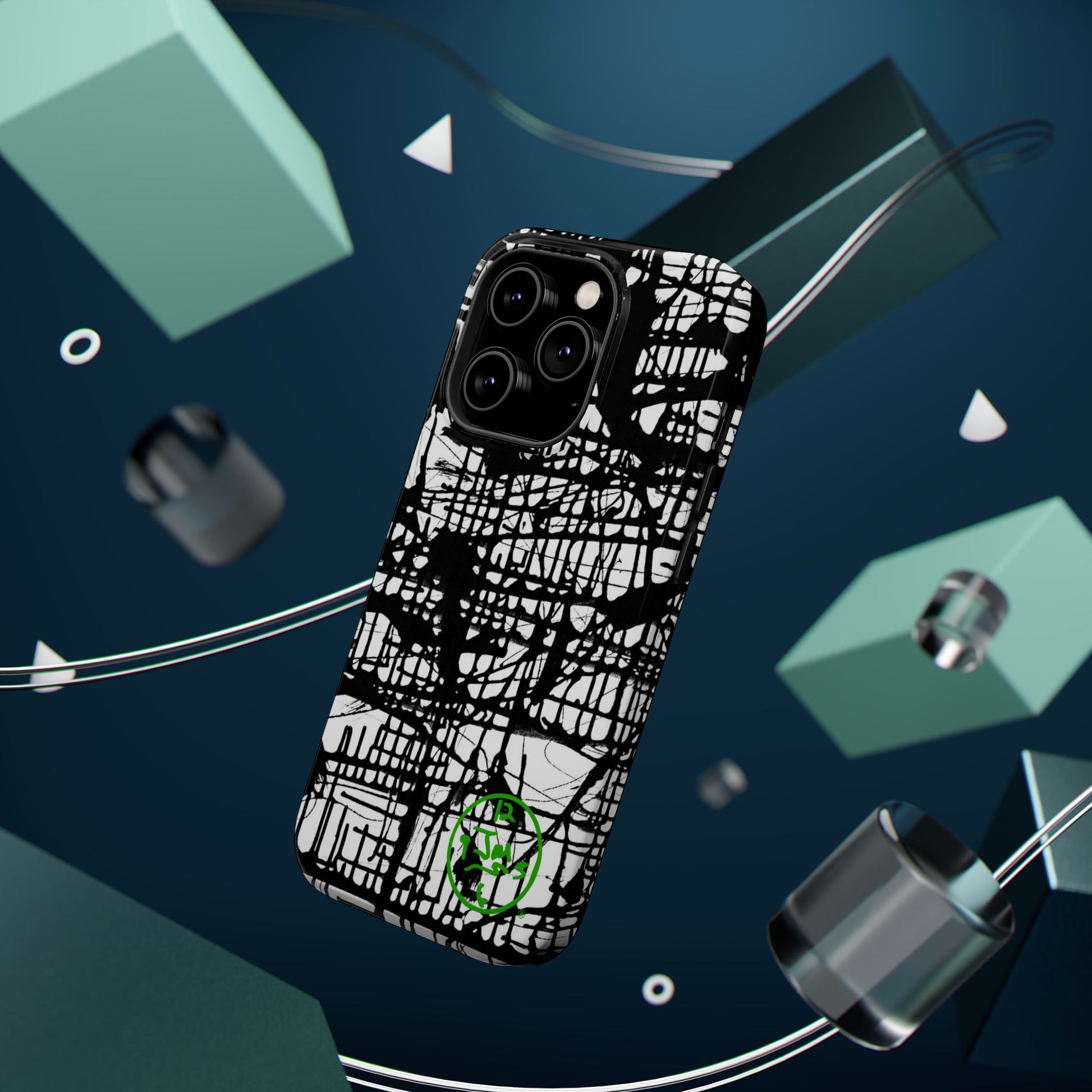 Dark Matrix by Jumper Maybach® MagSafe iPhone Tough Cases - Jumper Maybach