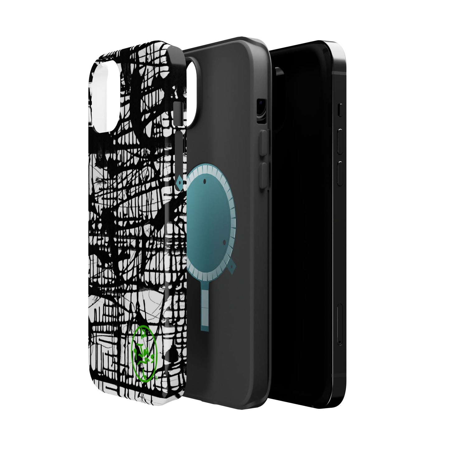 Dark Matrix by Jumper Maybach® MagSafe iPhone Tough Cases - Jumper Maybach