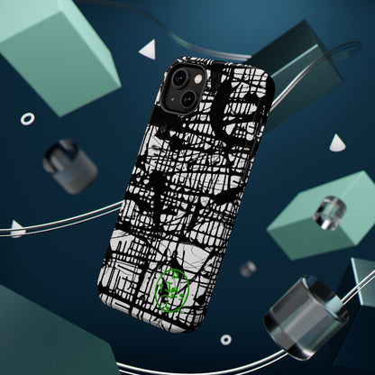 Dark Matrix by Jumper Maybach® MagSafe iPhone Tough Cases - Jumper Maybach