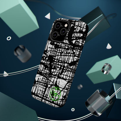 Dark Matrix by Jumper Maybach® MagSafe iPhone Tough Cases - Jumper Maybach