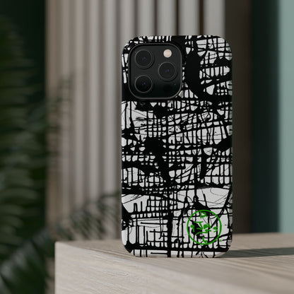 Dark Matrix by Jumper Maybach® MagSafe iPhone Tough Cases - Jumper Maybach
