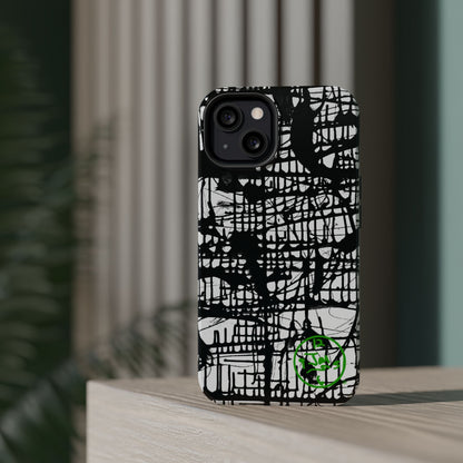 Dark Matrix by Jumper Maybach® MagSafe iPhone Tough Cases - Jumper Maybach