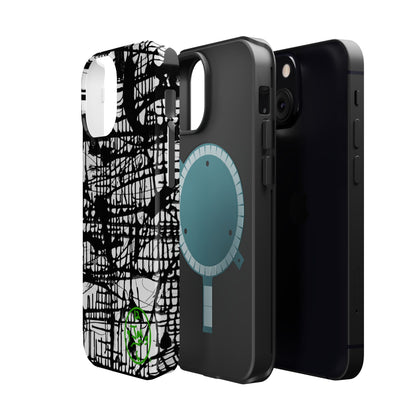 Dark Matrix by Jumper Maybach® MagSafe iPhone Tough Cases - Jumper Maybach