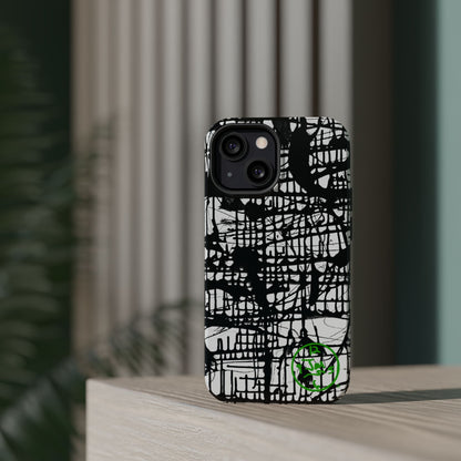 Dark Matrix by Jumper Maybach® MagSafe iPhone Tough Cases - Jumper Maybach
