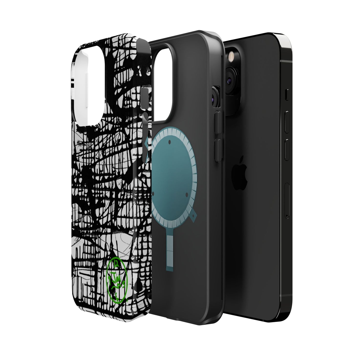 Dark Matrix by Jumper Maybach® MagSafe iPhone Tough Cases - Jumper Maybach