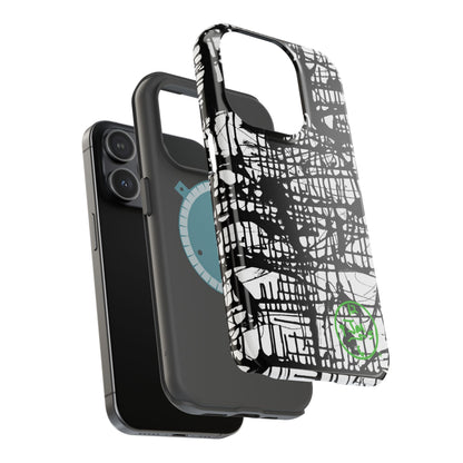 Dark Matrix by Jumper Maybach® MagSafe iPhone Tough Cases - Jumper Maybach