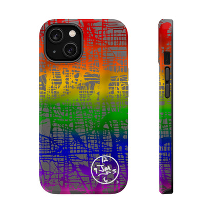 Rainbow Matrix by Jumper Maybach®  - MagSafe Tough Cases - Jumper Maybach