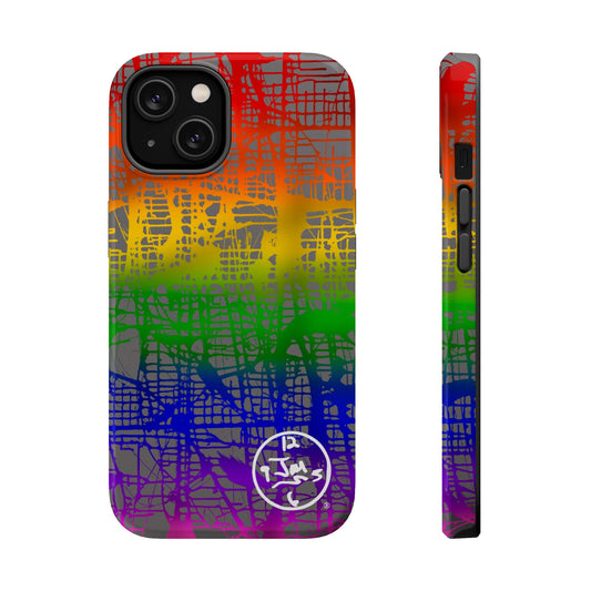 Rainbow Matrix by Jumper Maybach®  - MagSafe Tough Cases - Jumper Maybach