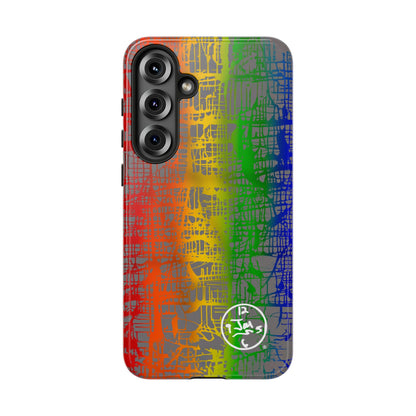 Rainbow Matrix by Jumper Maybach® - Phone Case for Samsung Models - Jumper Maybach