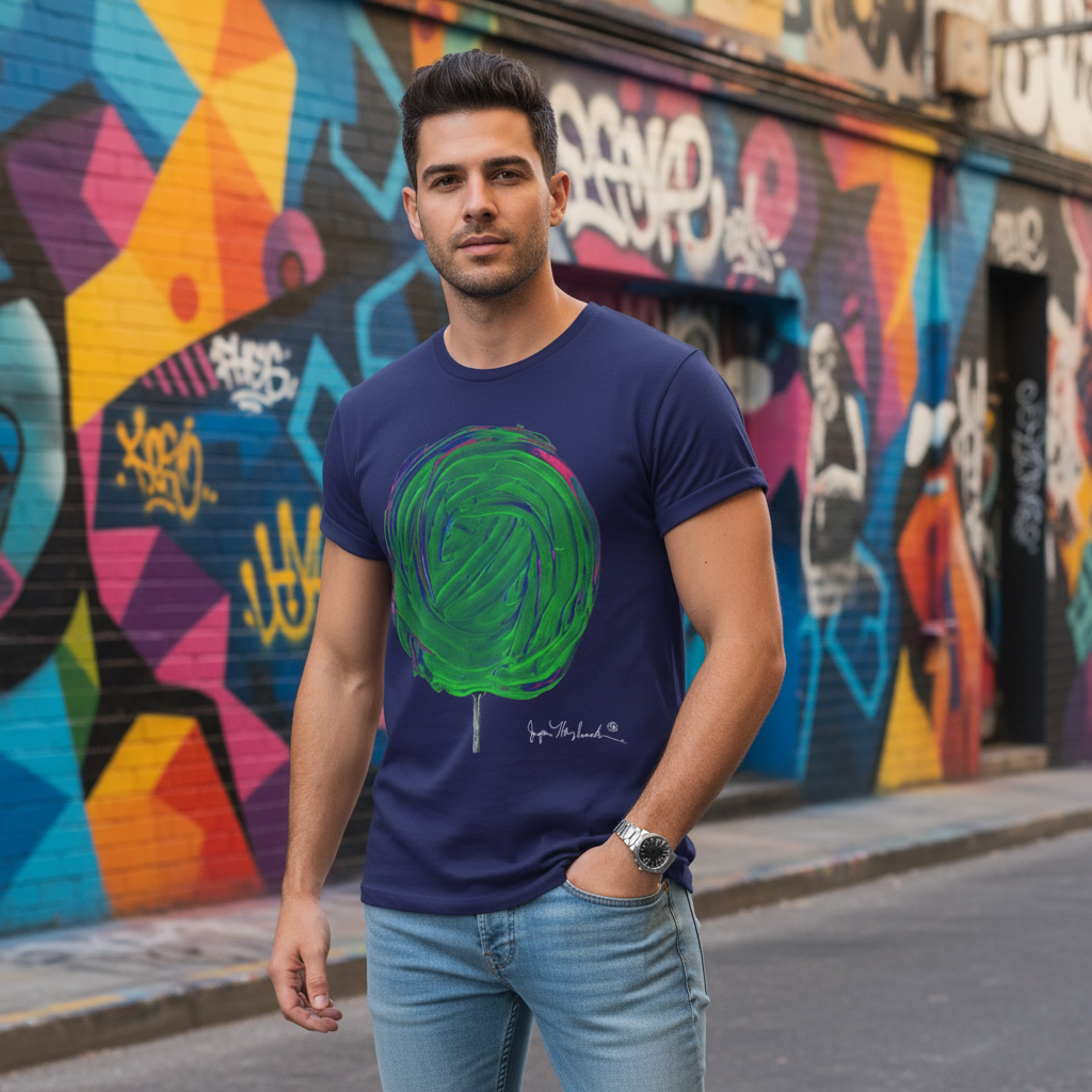 Lime Fizz Cosmic Cotton Candy T-Shirt (multiple colors available) by Jumper Maybach® - Jumper Maybach