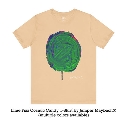 Lime Fizz Cosmic Cotton Candy T-Shirt (multiple colors available) by Jumper Maybach®
