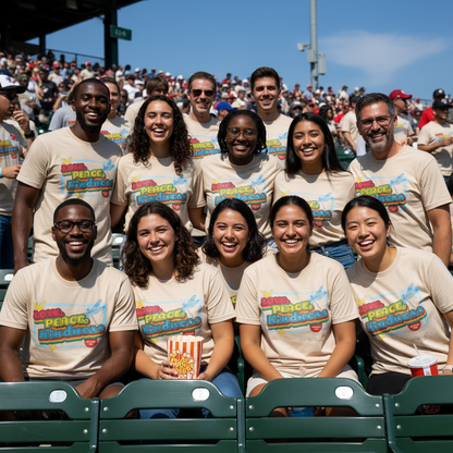 The Groovy Love, Peace, and Kindness T-Shirt by Jumper Maybach®