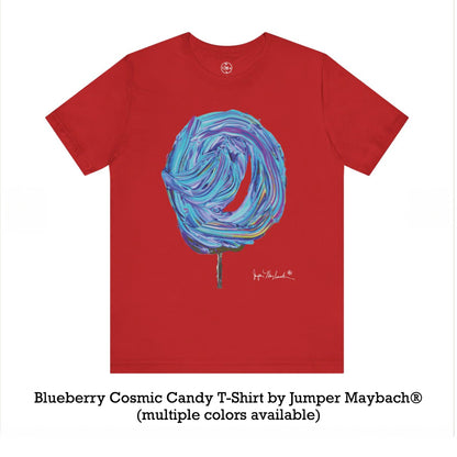 Blueberry Cosmic Cotton Candy T-Shirt (multiple colors available) by Jumper Maybach®