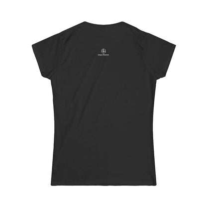 Jumper Maybach®'s Infinite Candy Quasar "PEACE" Women's Softstyle Tee - Jumper Maybach