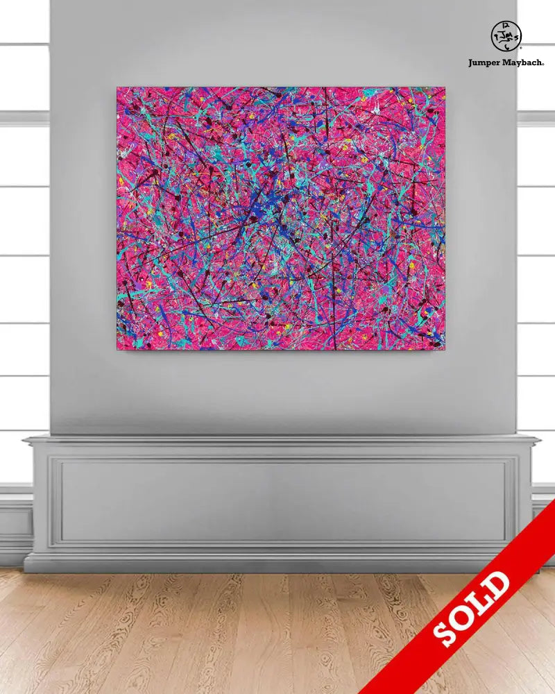 Quantum Neurons - Original Painting - SOLD - Jumper Maybach Artwork