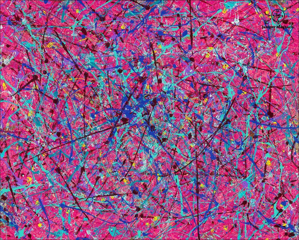 Quantum Neurons - Original Painting - SOLD - Jumper Maybach Artwork