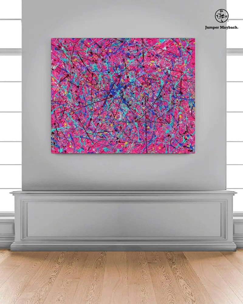 Quantum Neurons - Original Painting - SOLD - Jumper Maybach Artwork
