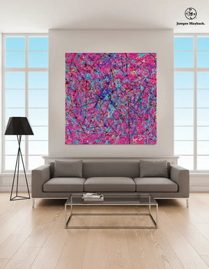 Quantum Neurons  (Print on Canvas)