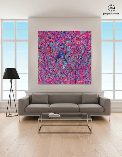 Quantum Neurons (Print on Canvas) - Jumper Maybach Prints
