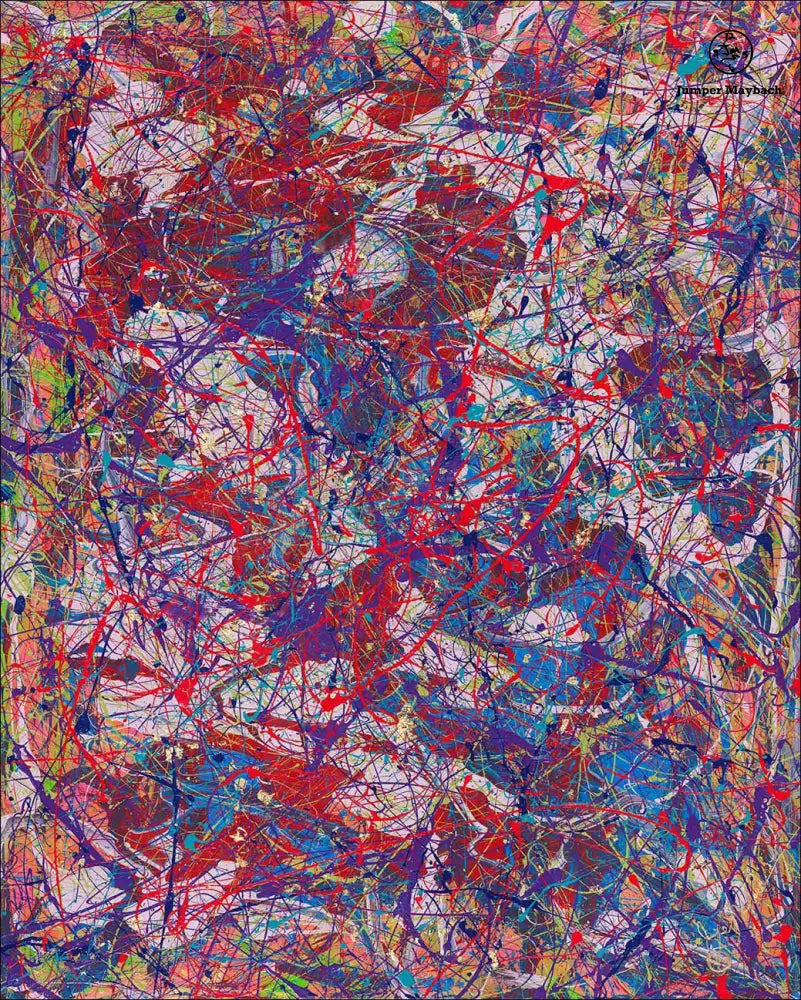Quantum Storm - Original Painting - Jumper Maybach Artwork