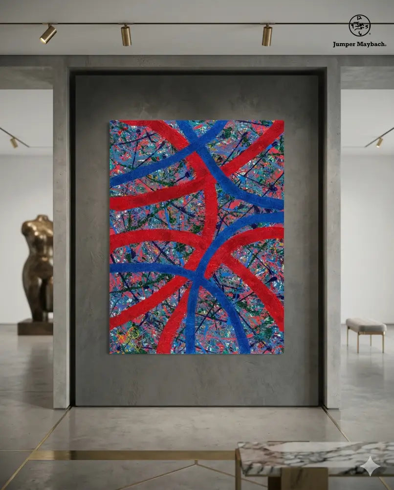 Radiant Inertia - Original Painting - Jumper Maybach Artwork