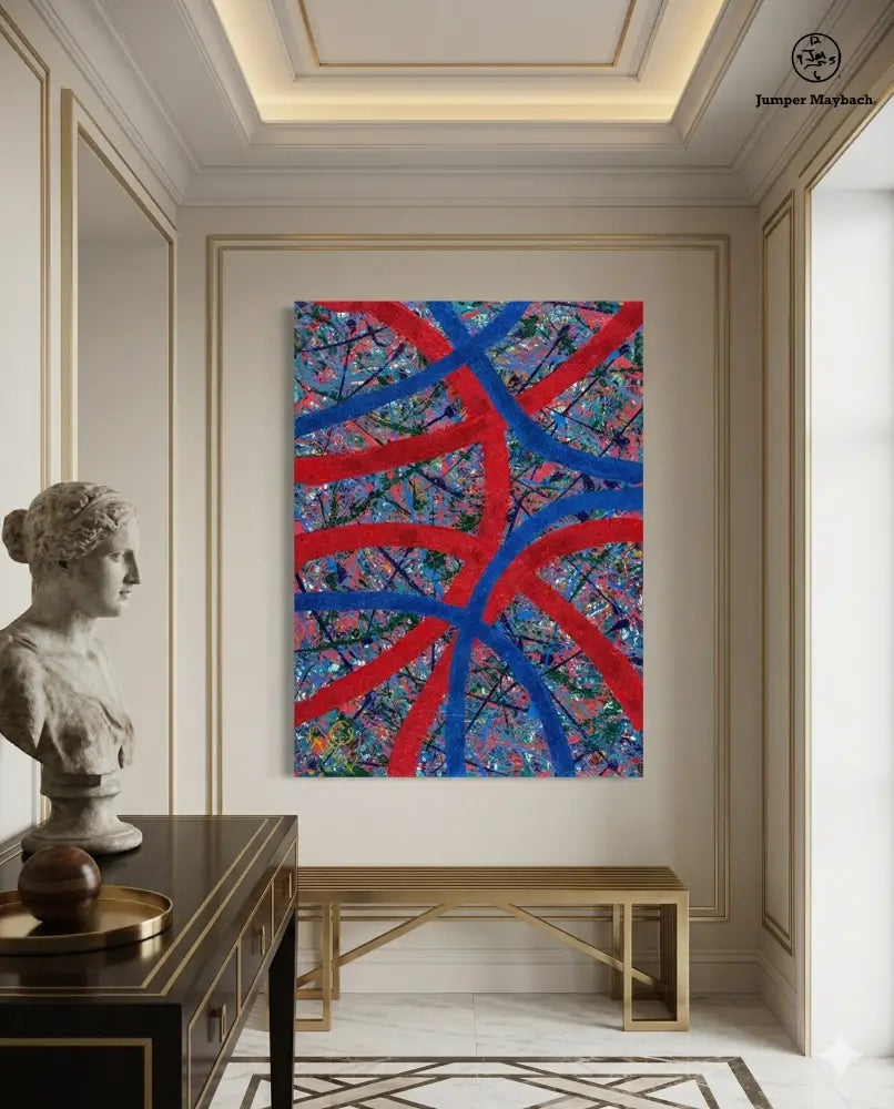 Radiant Inertia - Original Painting - Jumper Maybach Artwork