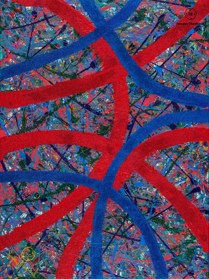 Radiant Inertia - Original Painting - Jumper Maybach Artwork