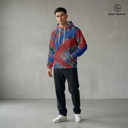 Radiant Inertia - Unisex Pullover Hoodie by Jumper Maybach® - All Over Prints