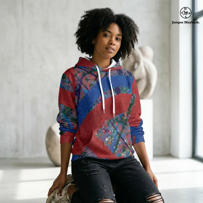 Radiant Inertia - Unisex Pullover Hoodie by Jumper Maybach® - All Over Prints