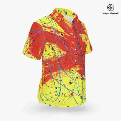 Red Rocket Resort unisex shirt by Jumper Maybach, stylish men's clothing featuring vibrant design and comfortable fit.