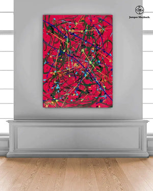Red Space - Original Painting SOLD