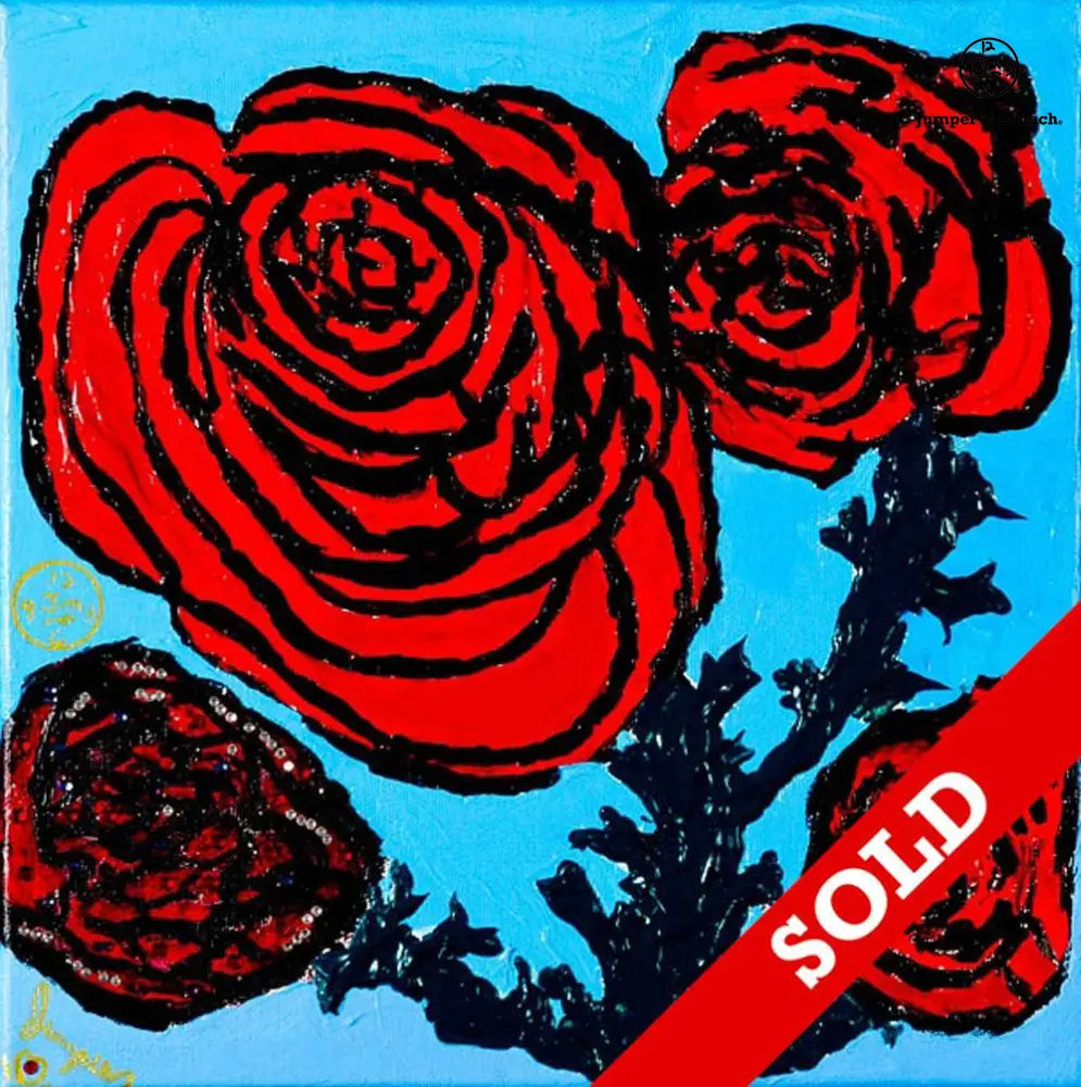 Rose Garden Life - Original Painting - SOLD - Jumper Maybach Artwork