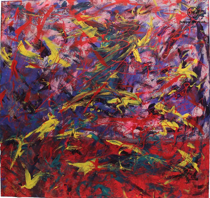 Running Man #2 - Original Painting - SOLD - Jumper Maybach Artwork