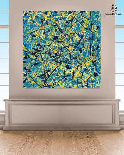 Saturn Sunrise (Embellished-Hand Signed by the Artist) - Jumper Maybach giclee