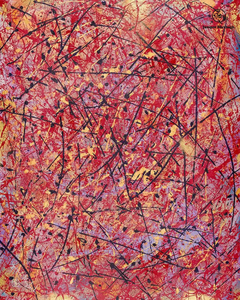Settling Storm - Original Painting - Jumper Maybach Artwork