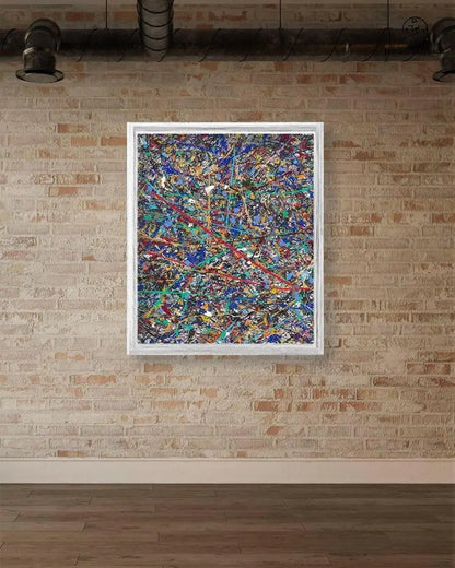 Print of Shooting Stars by Jumper Maybach, featuring vibrant celestial designs on high-quality paper.