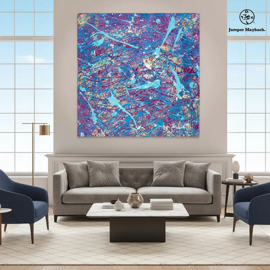 Snowstorm (Print on Canvas) - Jumper Maybach Prints