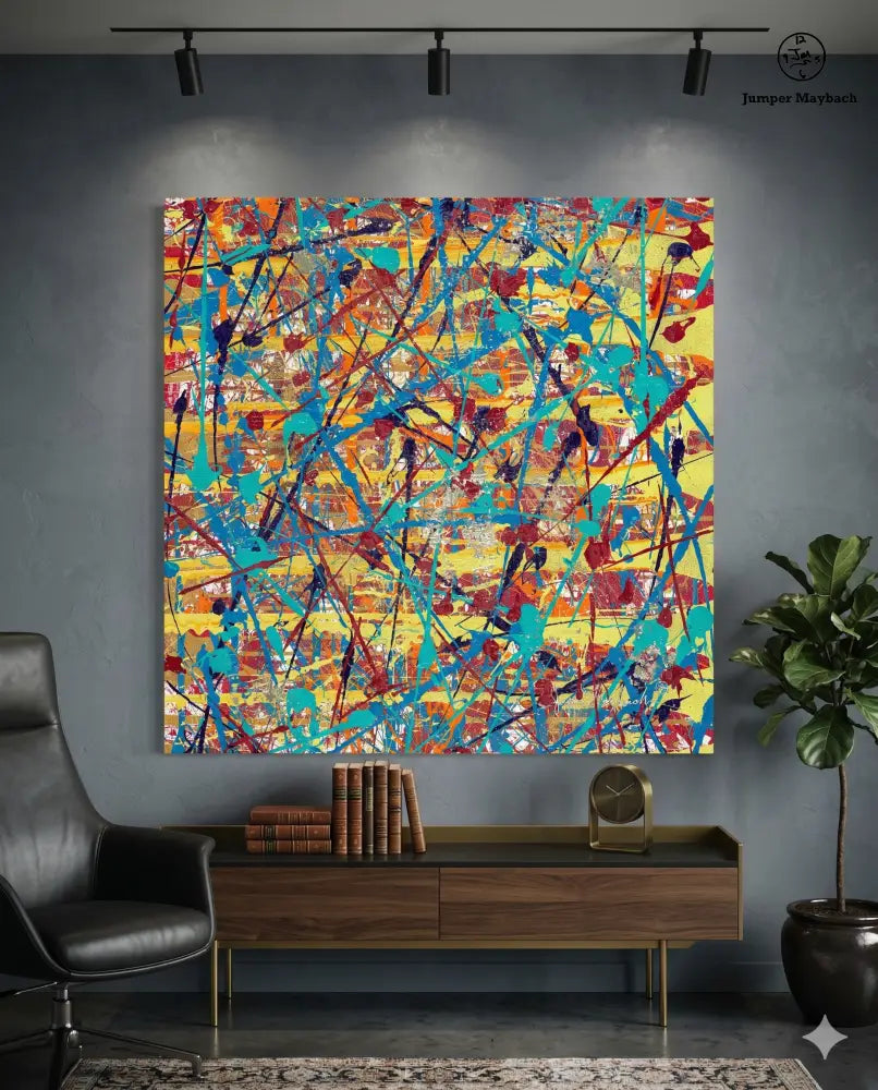 Space Cake by Jumper Maybach (Print on Canvas) - Jumper Maybach Prints