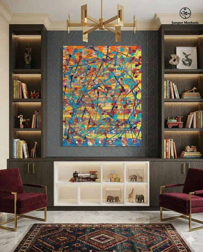 Space Cake - Original Painting - Jumper Maybach Artwork