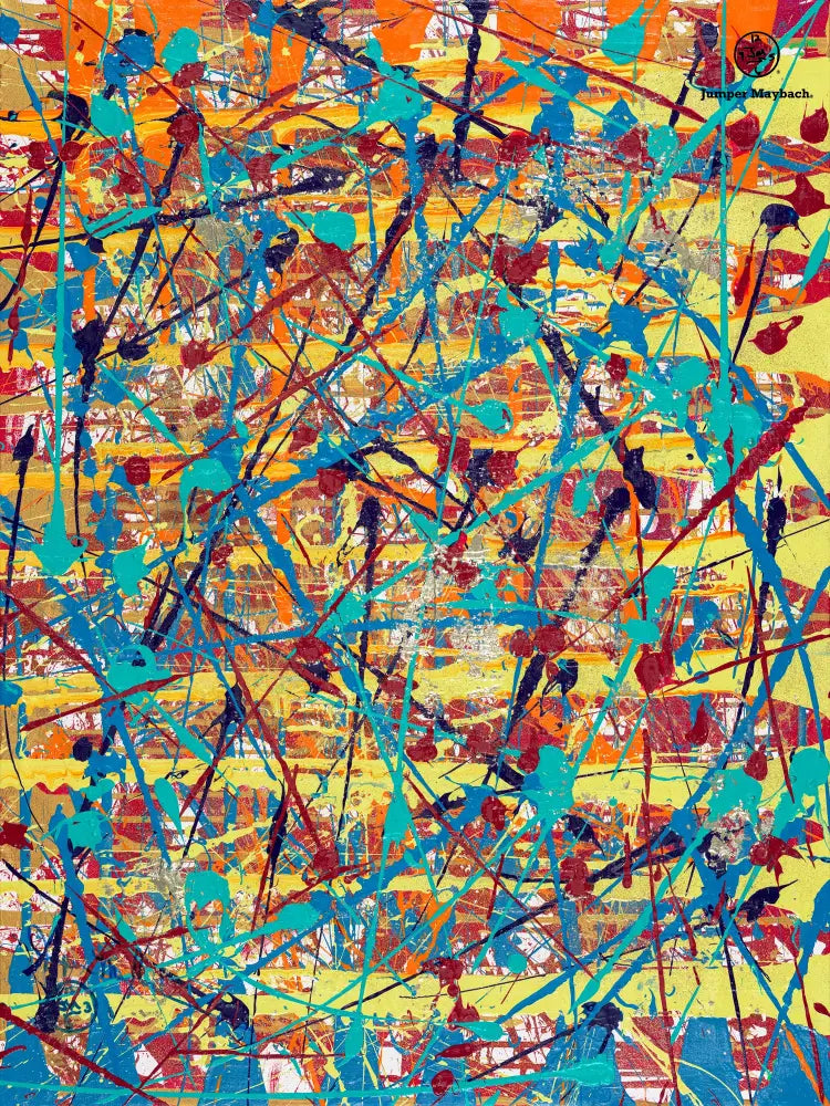Space Cake - Original Painting - Jumper Maybach Artwork