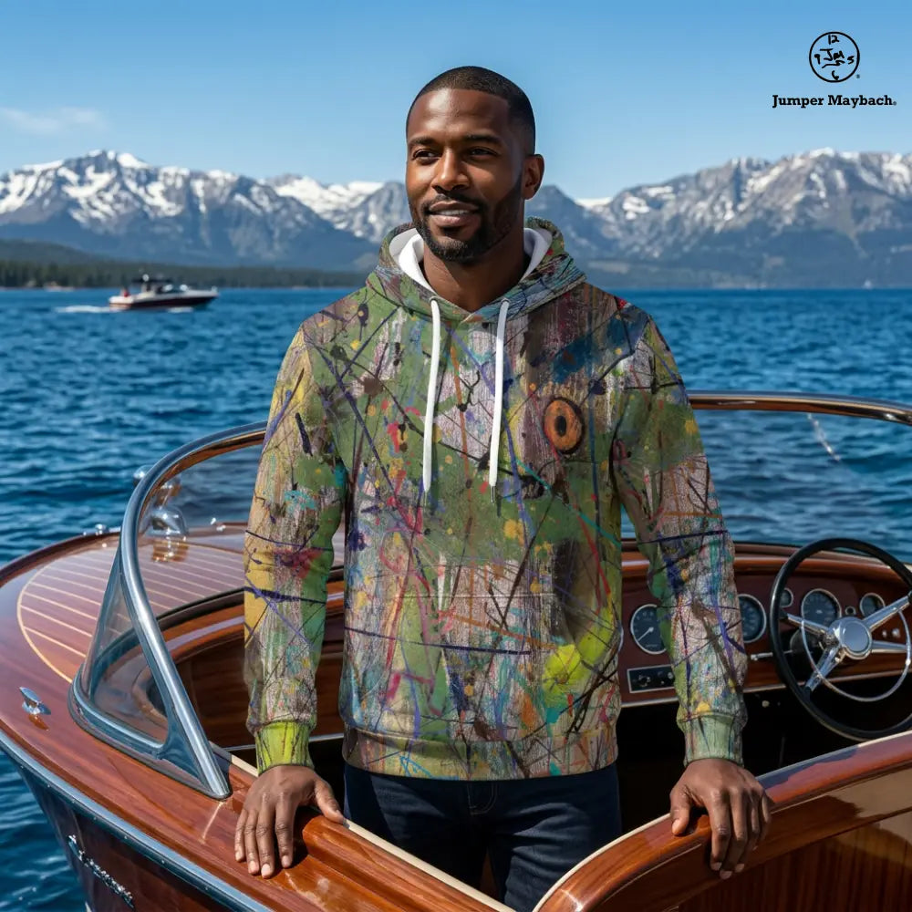 Star People - Unisex Pullover Hoodie by Jumper Maybach® - S - All Over Prints